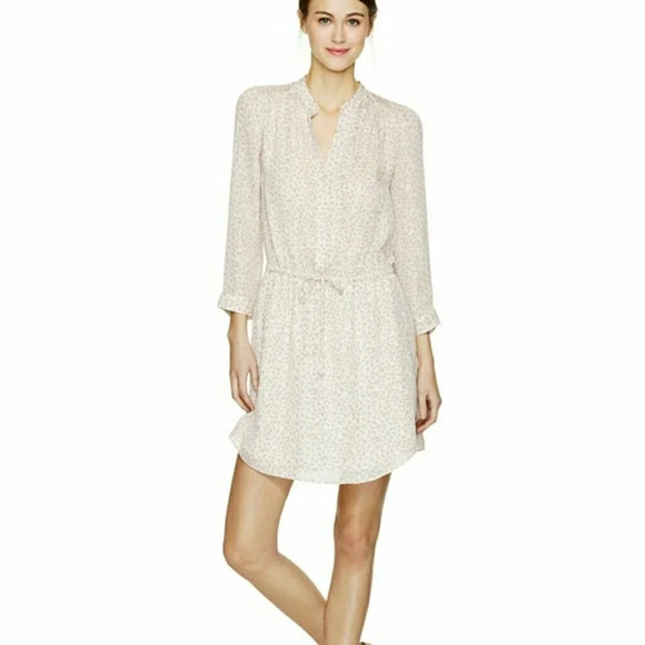 Babaton Bennett Dress Size XS 100% Silk Giraffe Print Mini Travel DAMAGED READ - Picture 1 of 15